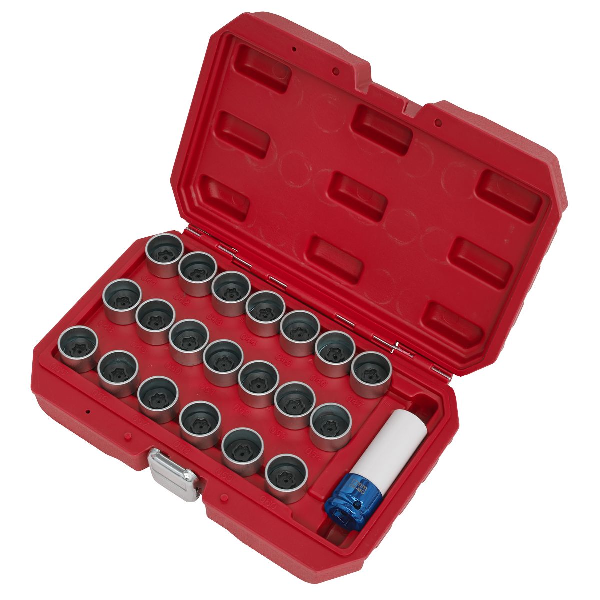 Sealey Locking Wheel Nut Key Set for BMW 21pc - Image 3
