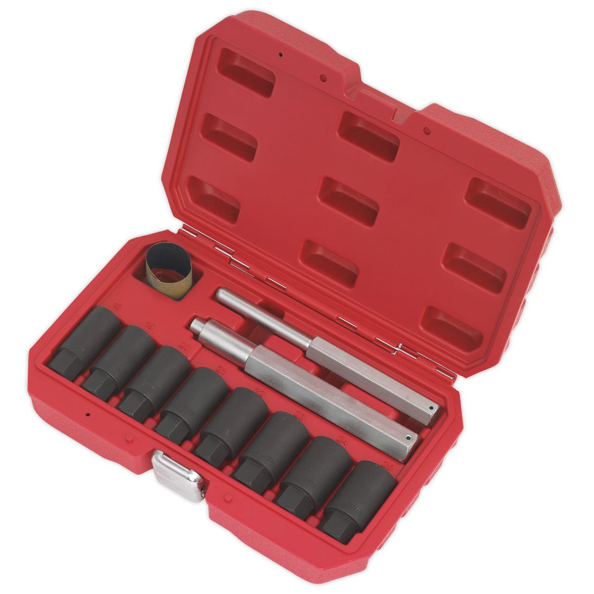 Sealey Locking Wheel Nut Removal Set 10pc - Image 3