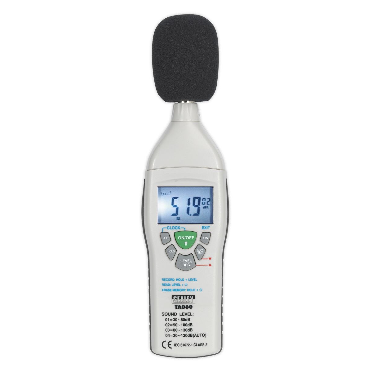 Sealey Sound Level Meter - Image 4
