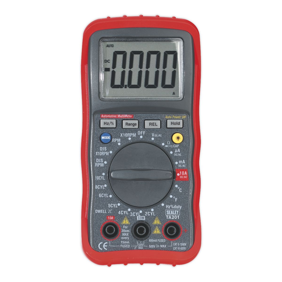 Sealey 13-Function Digital Automotive Analyser with Inductive Coupler - Image 6