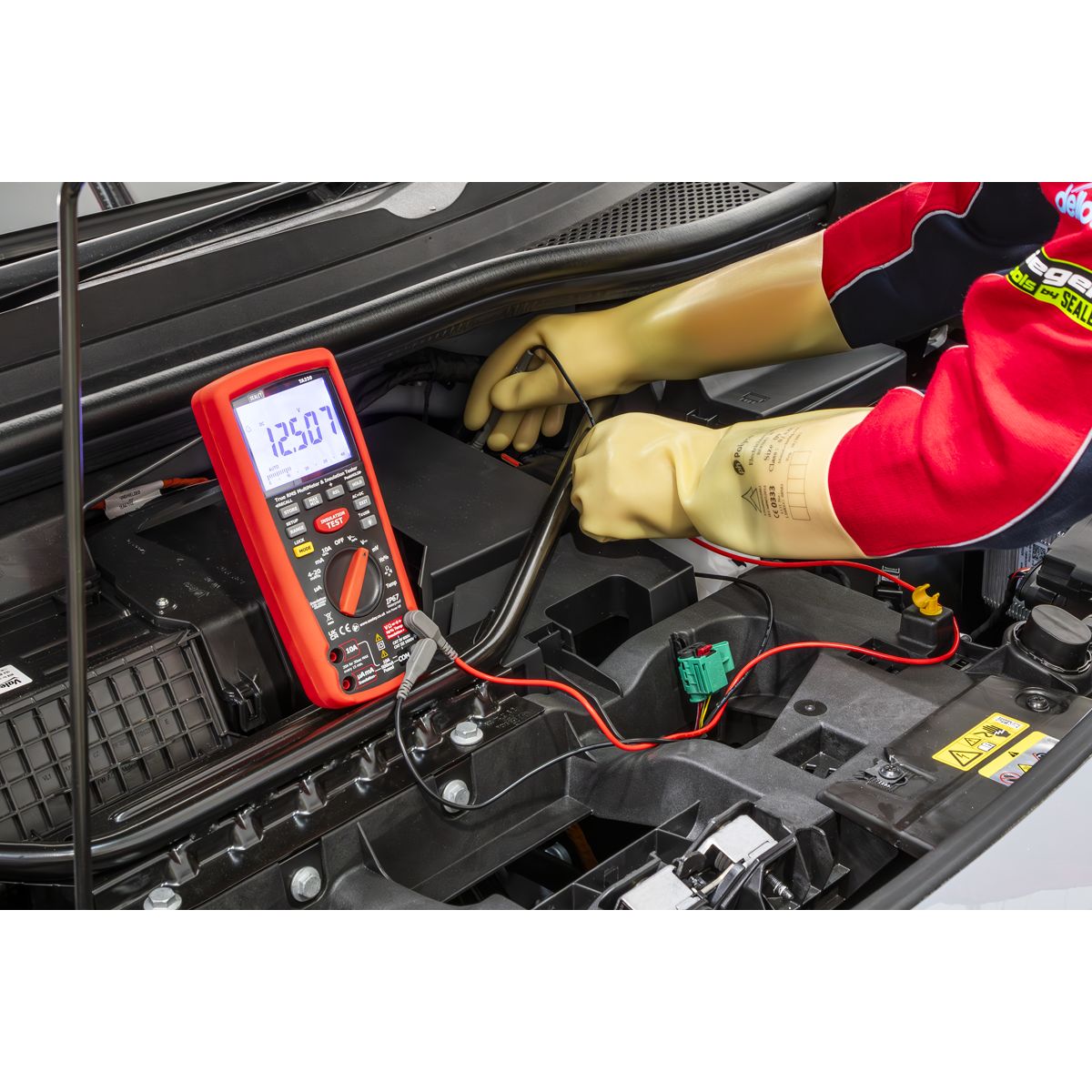 Sealey Digital Automotive Analyser/Insulation Tester for Hybrid/Electric Vehicles - Image 5