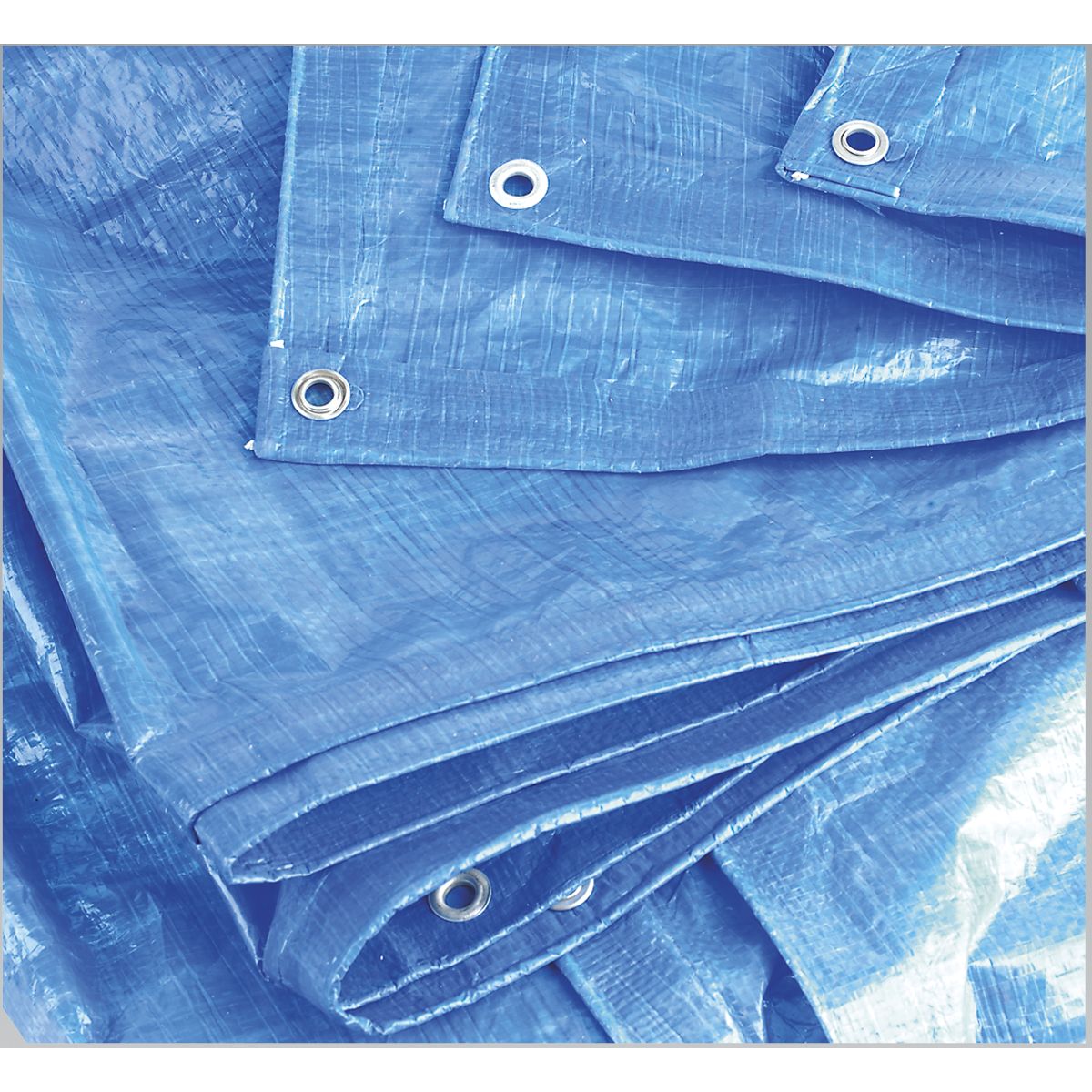 Sealey Tarpaulin 4.88 x 6.10m - Blue - Image 3