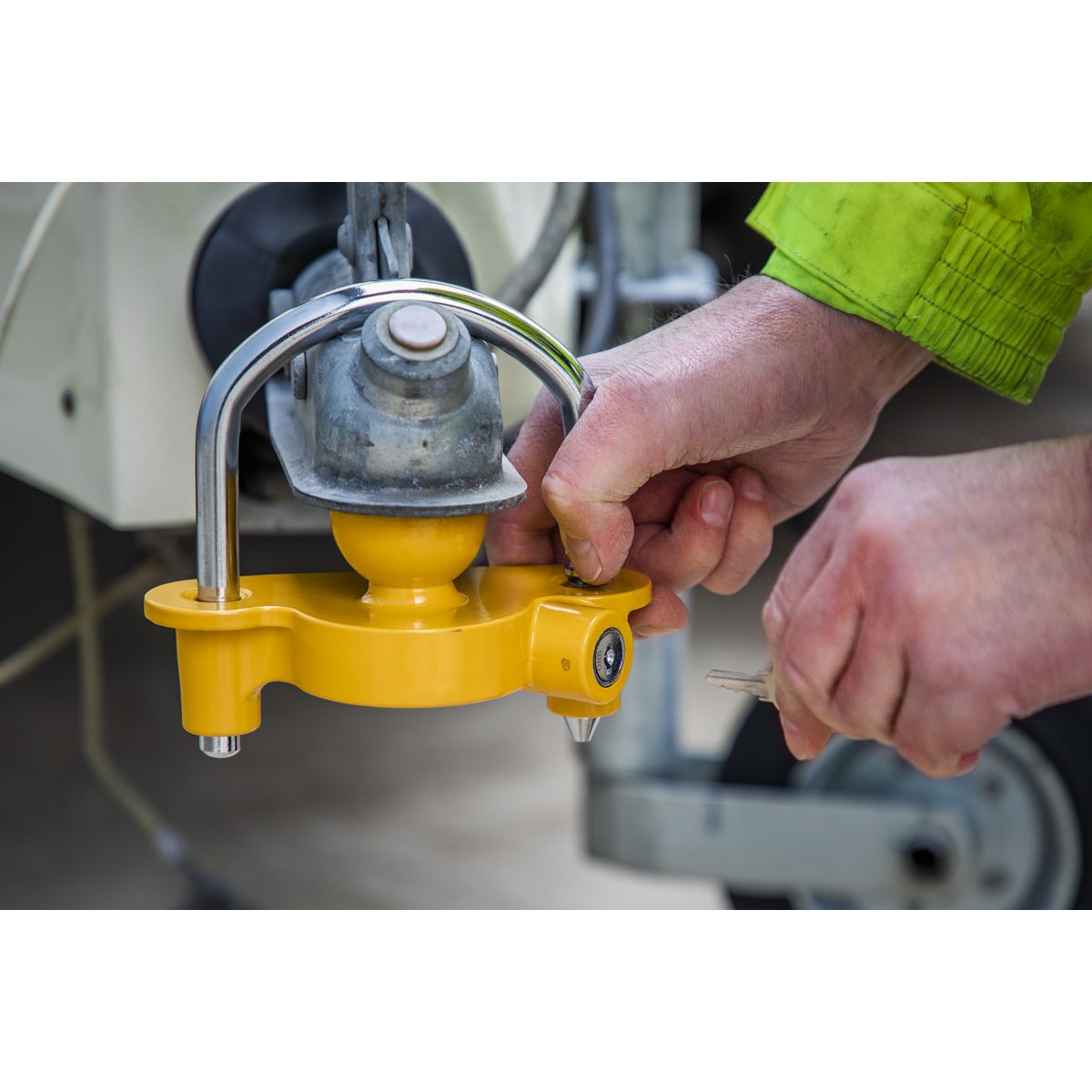 Sealey Tow-Ball Trailer Hitch Lock 50mm - Image 6