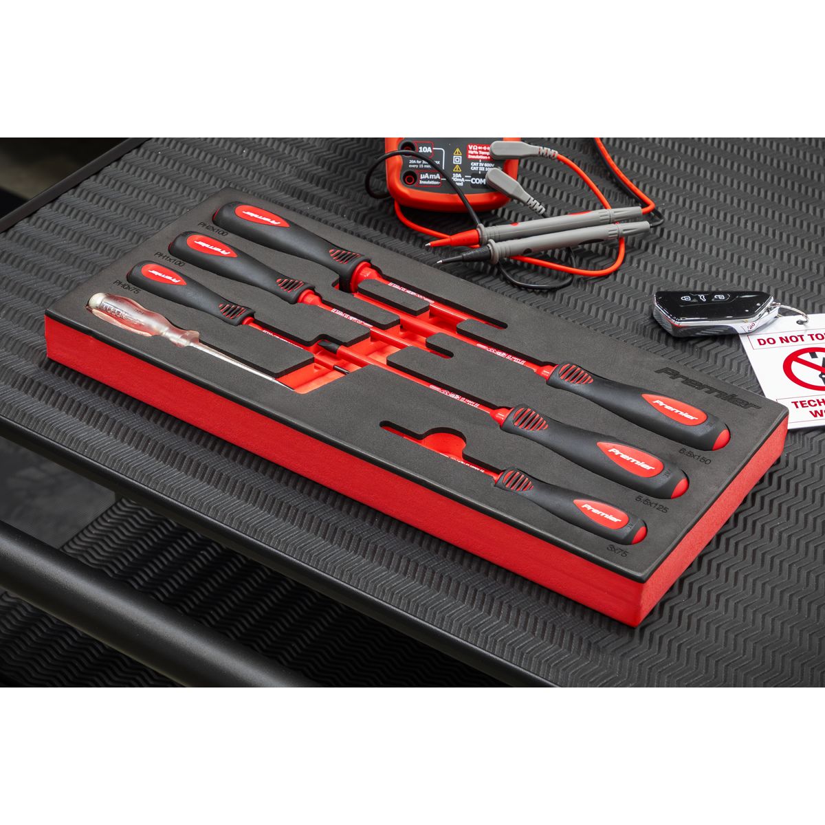 Sealey Premier Screwdriver Set 7pc - VDE Approved - Image 3
