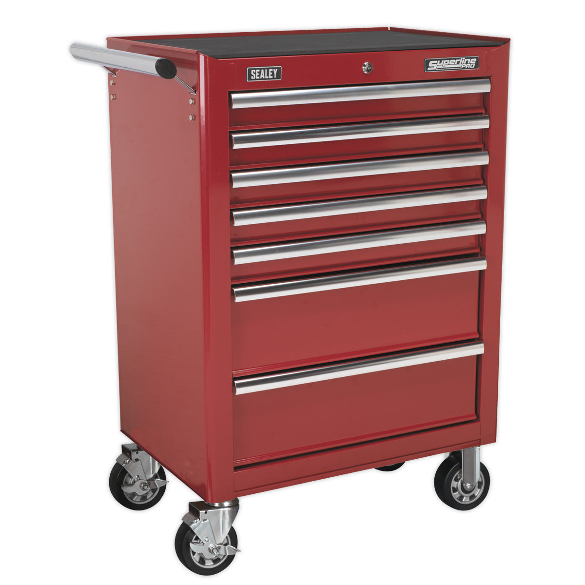 Superline PRO Tool Chest Combination 14 Drawer with 446pc Tool Kit - Red TBTPCOMBO1