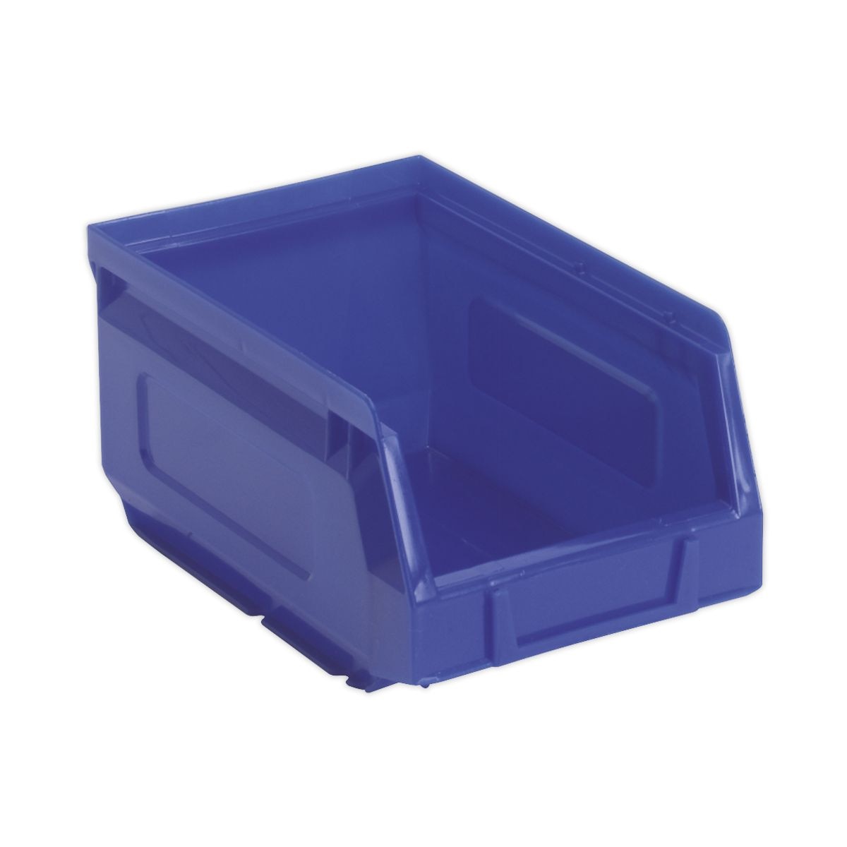 Sealey Plastic Storage Bin 105 x 165 x 85mm, Blue - Pack of 48 - Image 1