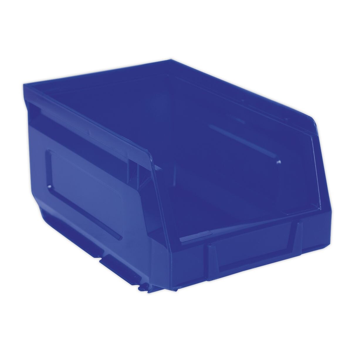 Sealey Plastic Storage Bin 105 x 165 x 85mm, Blue - Pack of 24 - Image 2