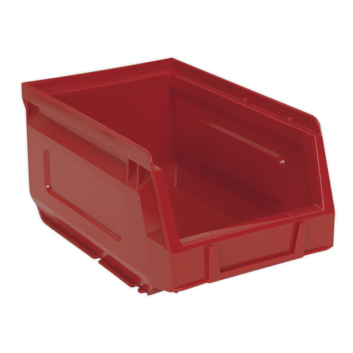 Sealey Plastic Storage Bin 105 x 165 x 85mm, Red - Pack of 24 - Image 2