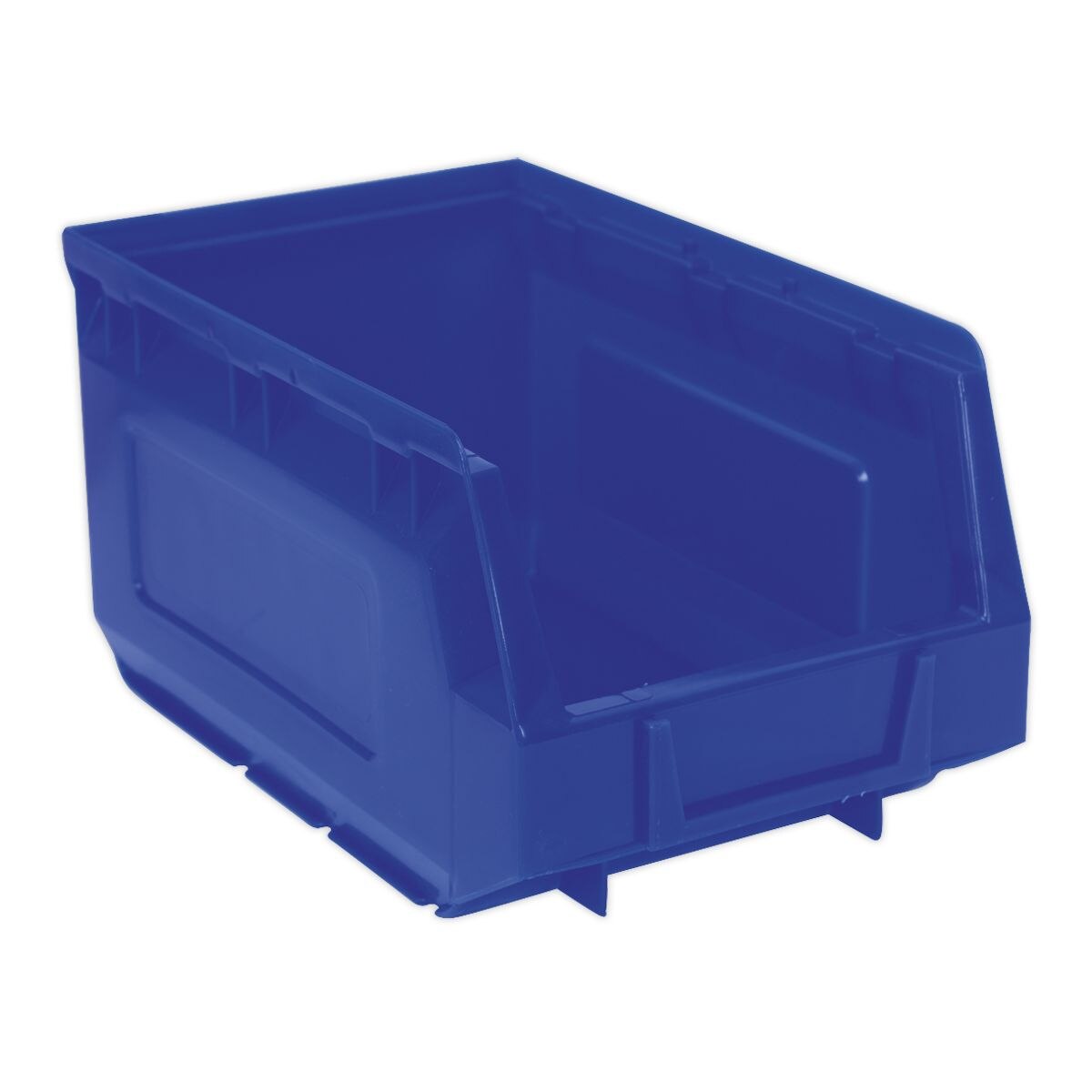 Sealey Plastic Storage Bin 150 x 240 x 130mm, Blue - Pack of 24 - Image 2