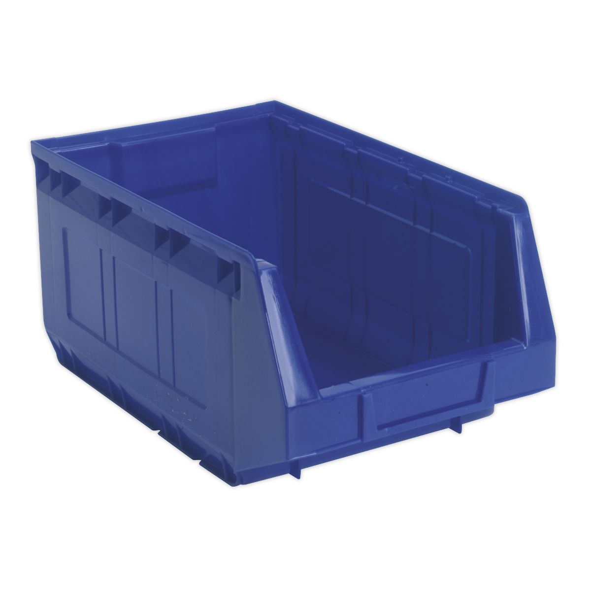 Sealey Plastic Storage Bin 210 x 355 x 165mm, Blue - Pack of 20 - Image 1