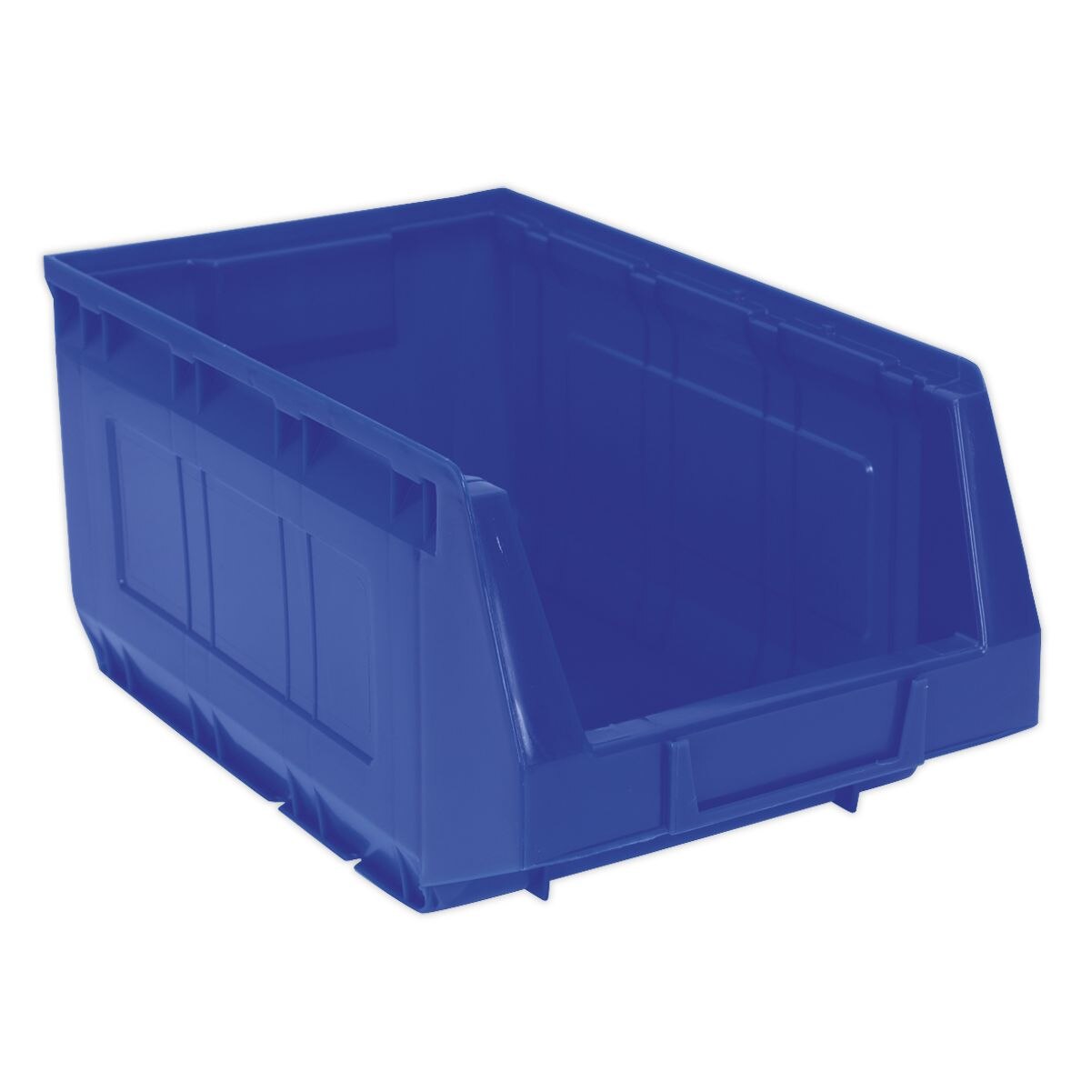 Sealey Plastic Storage Bin 210 x 355 x 165mm, Blue - Pack of 12 - Image 2