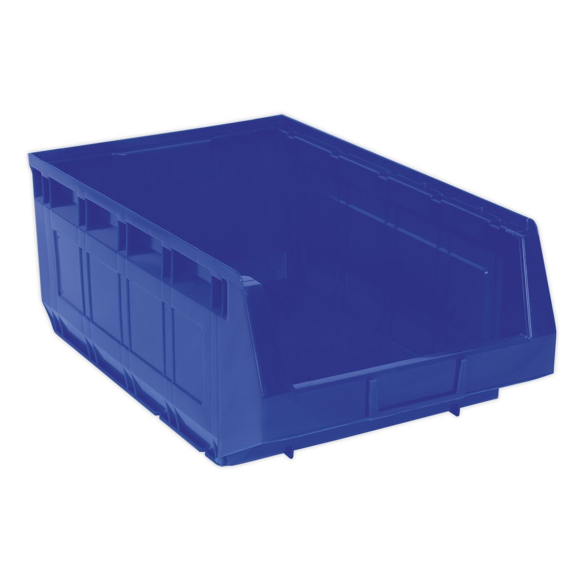 Sealey Plastic Storage Bin 310 x 500 x 190mm, Blue - Pack of 6 - Image 2