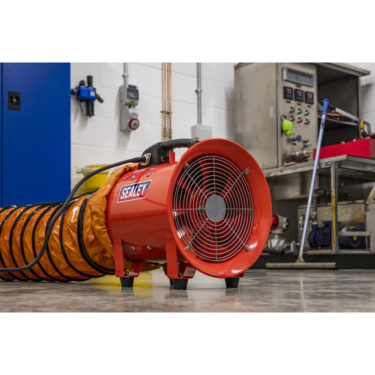 Sealey Flexible Ducting with 5m Extension 250mm VEN250AK1
