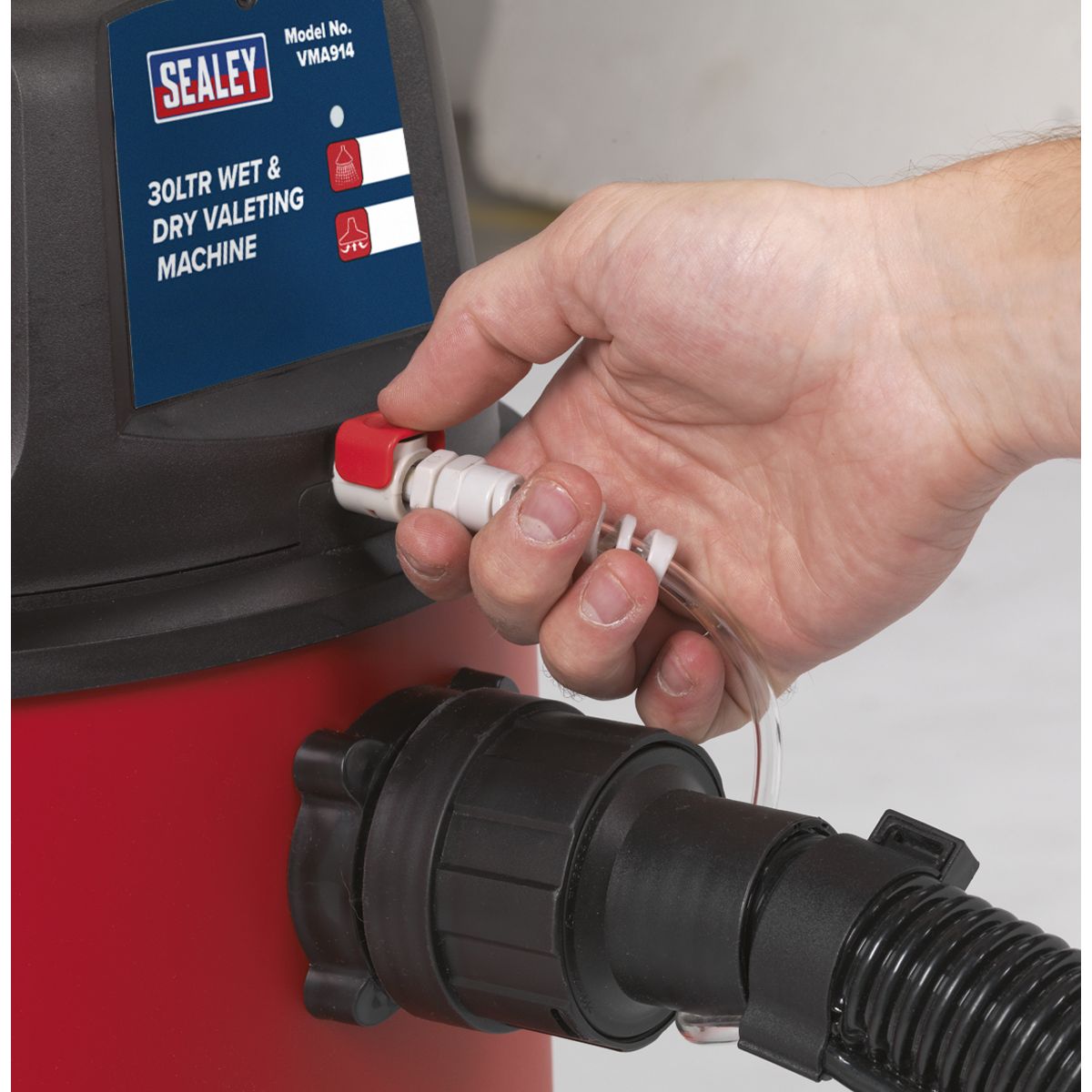 Sealey Wet & Dry Valet Machine 30L - Image 9