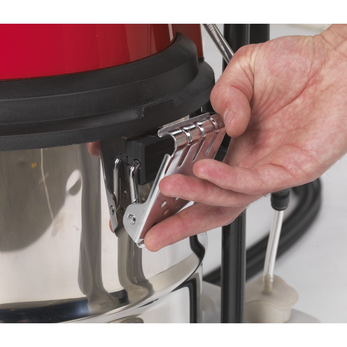 Sealey Wet & Dry Valet Machine Stainless Drum 30L - Image 8