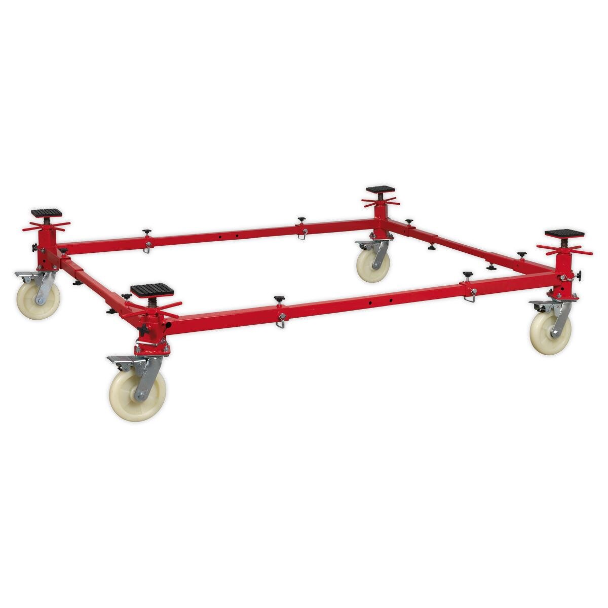 Sealey Adjustable 4-Post Vehicle Moving Dolly 900kg Capacity - Image 3