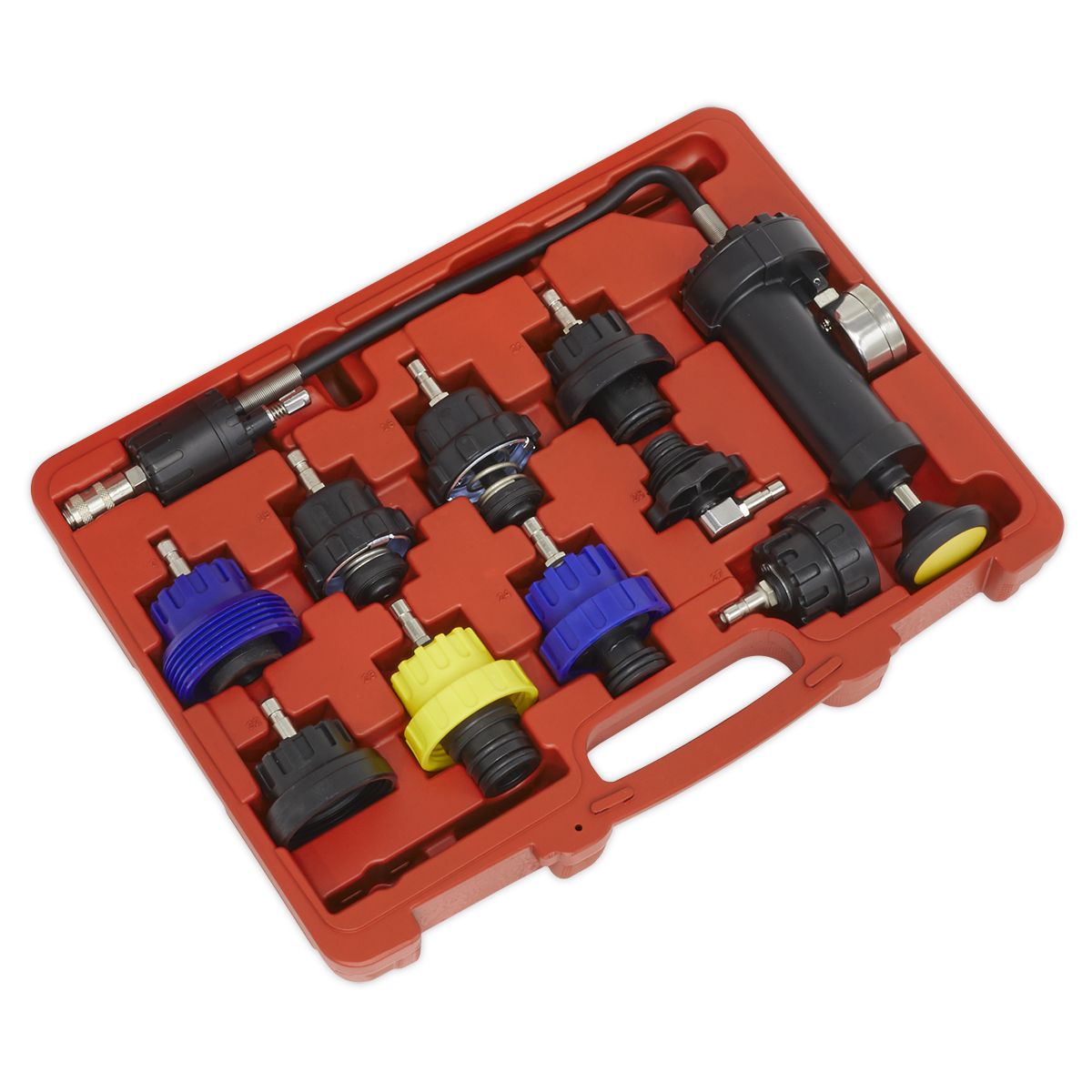 Sealey Cooling System Pressure Test Kit 10pc - Image 4