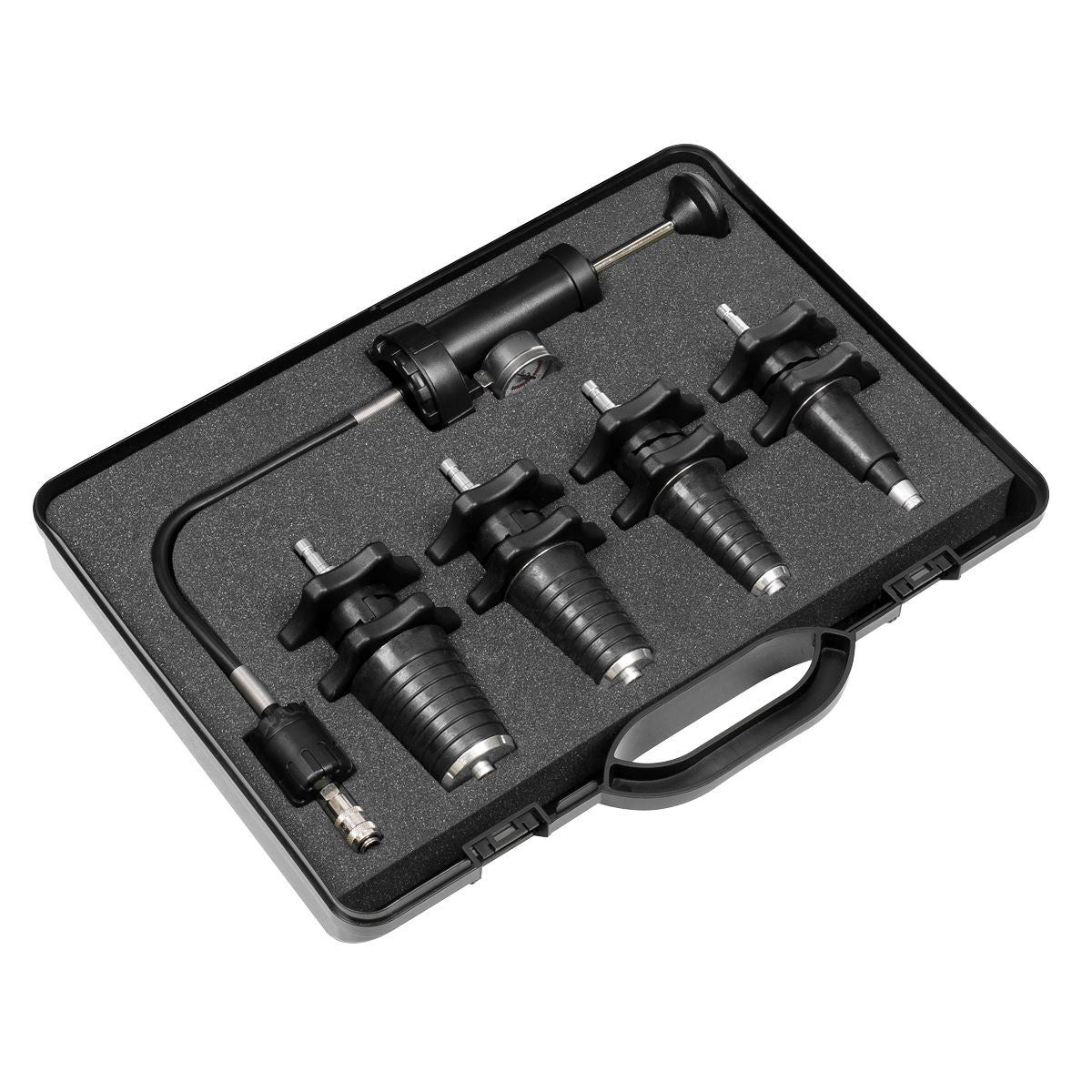 Sealey Cooling System Pressure Test Kit 5pc - Image 2