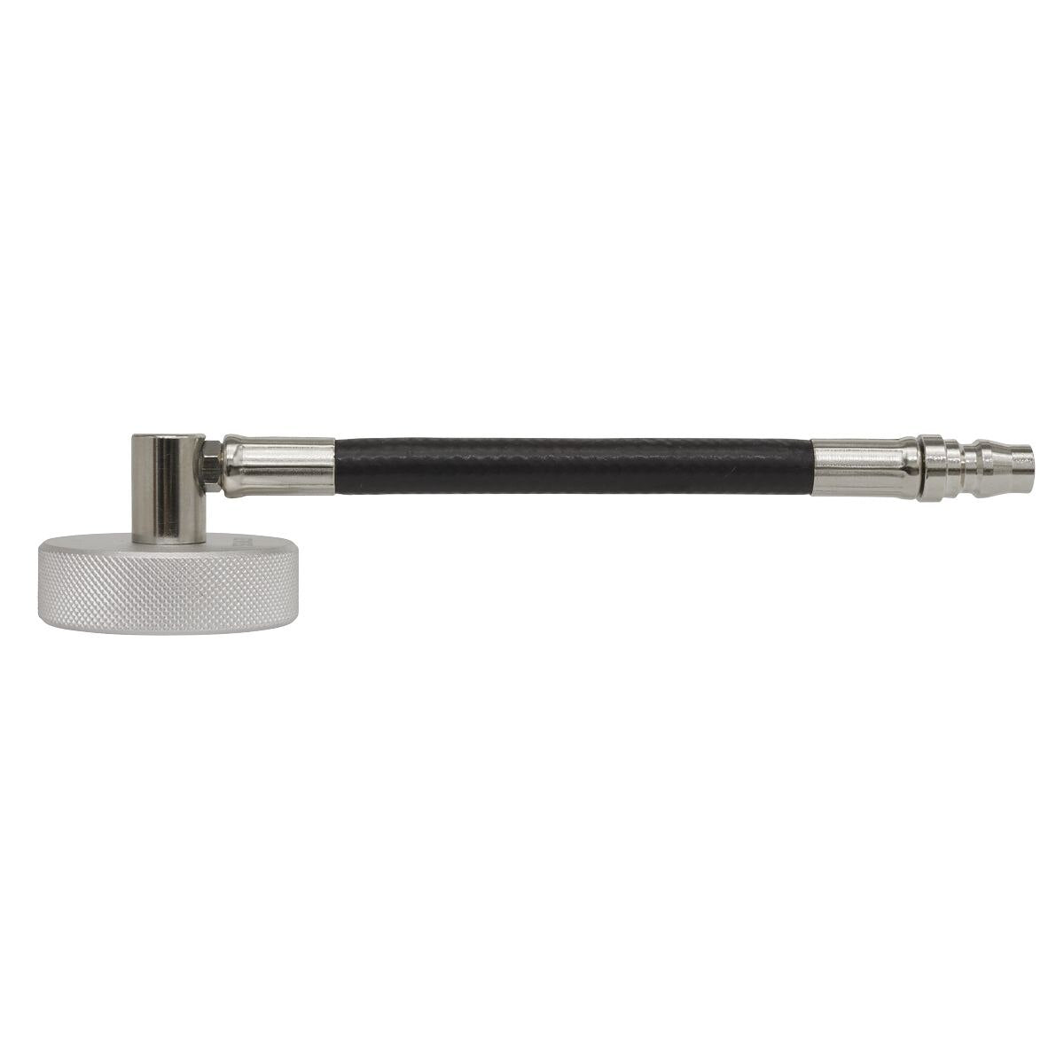 Sealey Brake Pressure Bleeder Cap 45mm & Connector With Hose 90¬° - Image 3