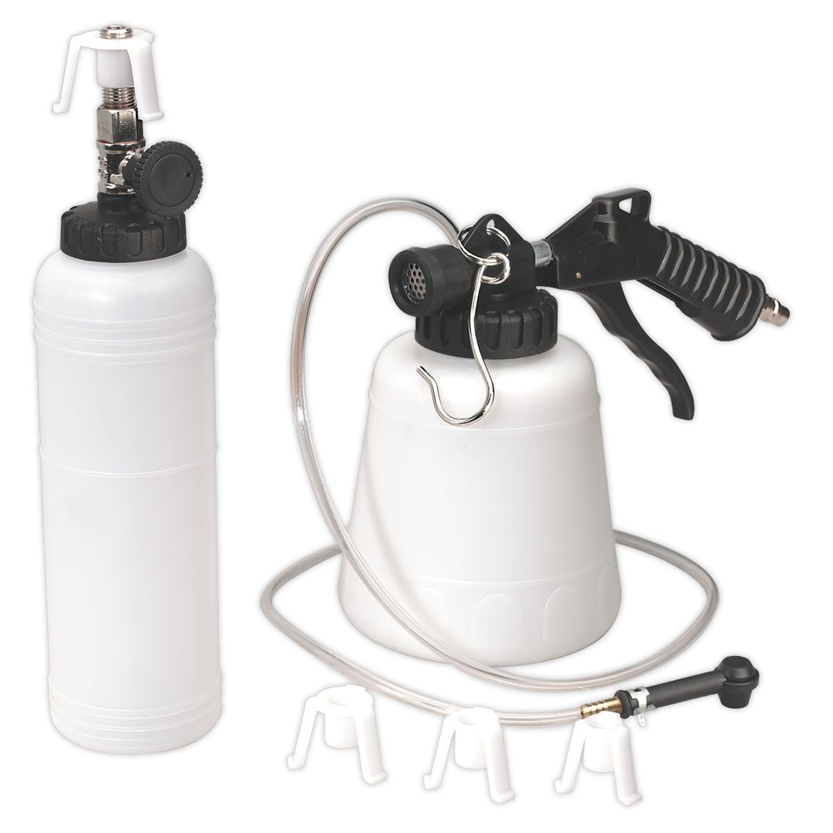 Sealey Pneumatic Vacuum Brake & Clutch Bleeder 1L - Image 1