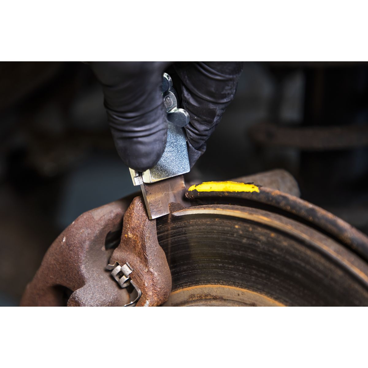 Sealey Remover Brake Disc Lip Set - Image 7