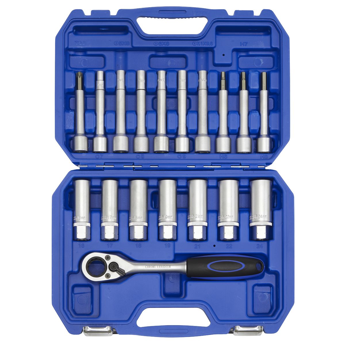Sealey Shock Absorber Strut Nut Kit 18pc - Image 3