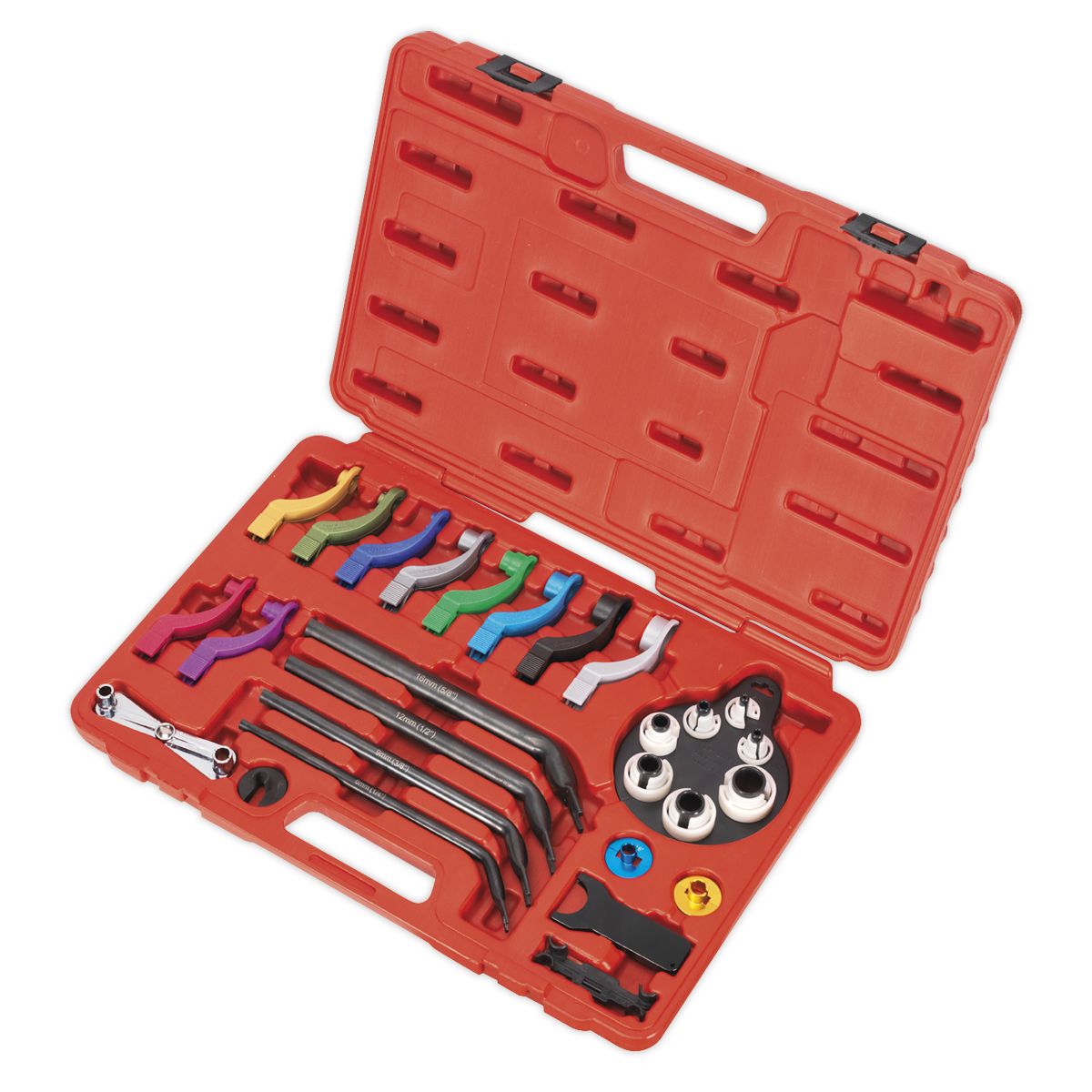 Sealey Fuel & Air Conditioning Disconnection Tool Kit 27pc - Image 2