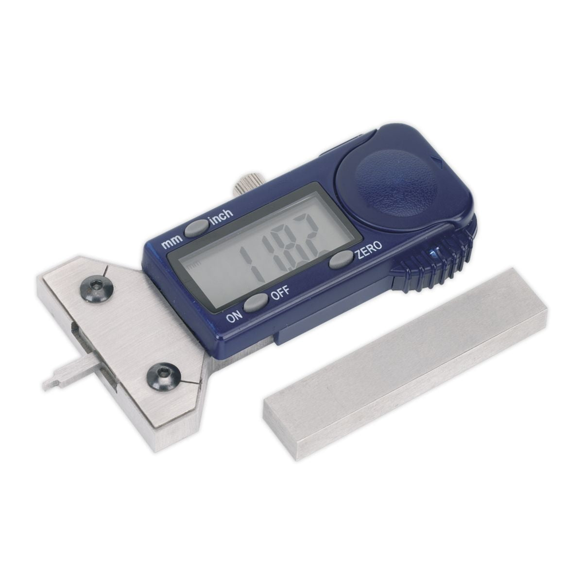 Sealey Digital Tyre Tread Depth Gauge - DVSA Approved - Image 1