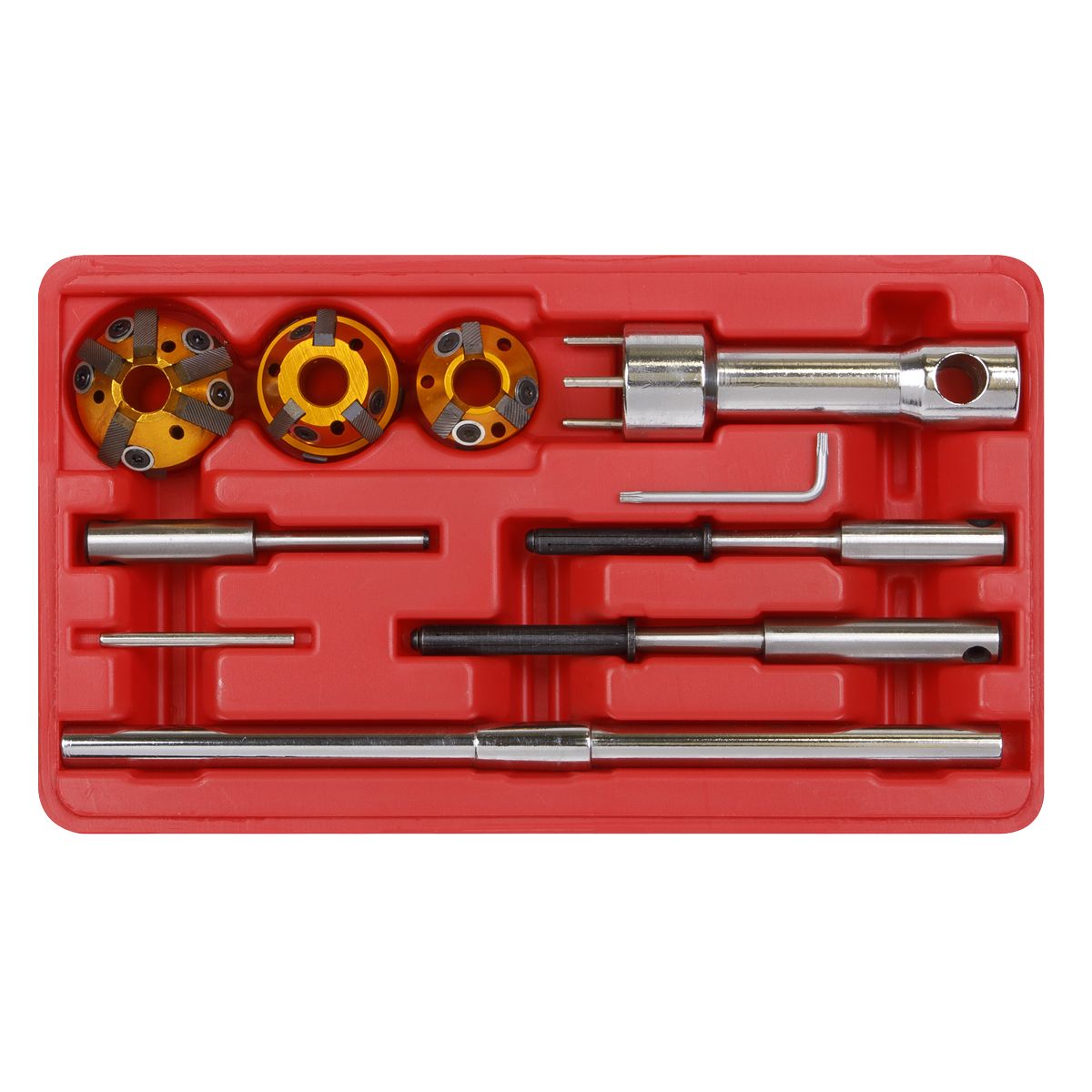 Sealey Valve Seat Cutter Set 10pc - Image 3