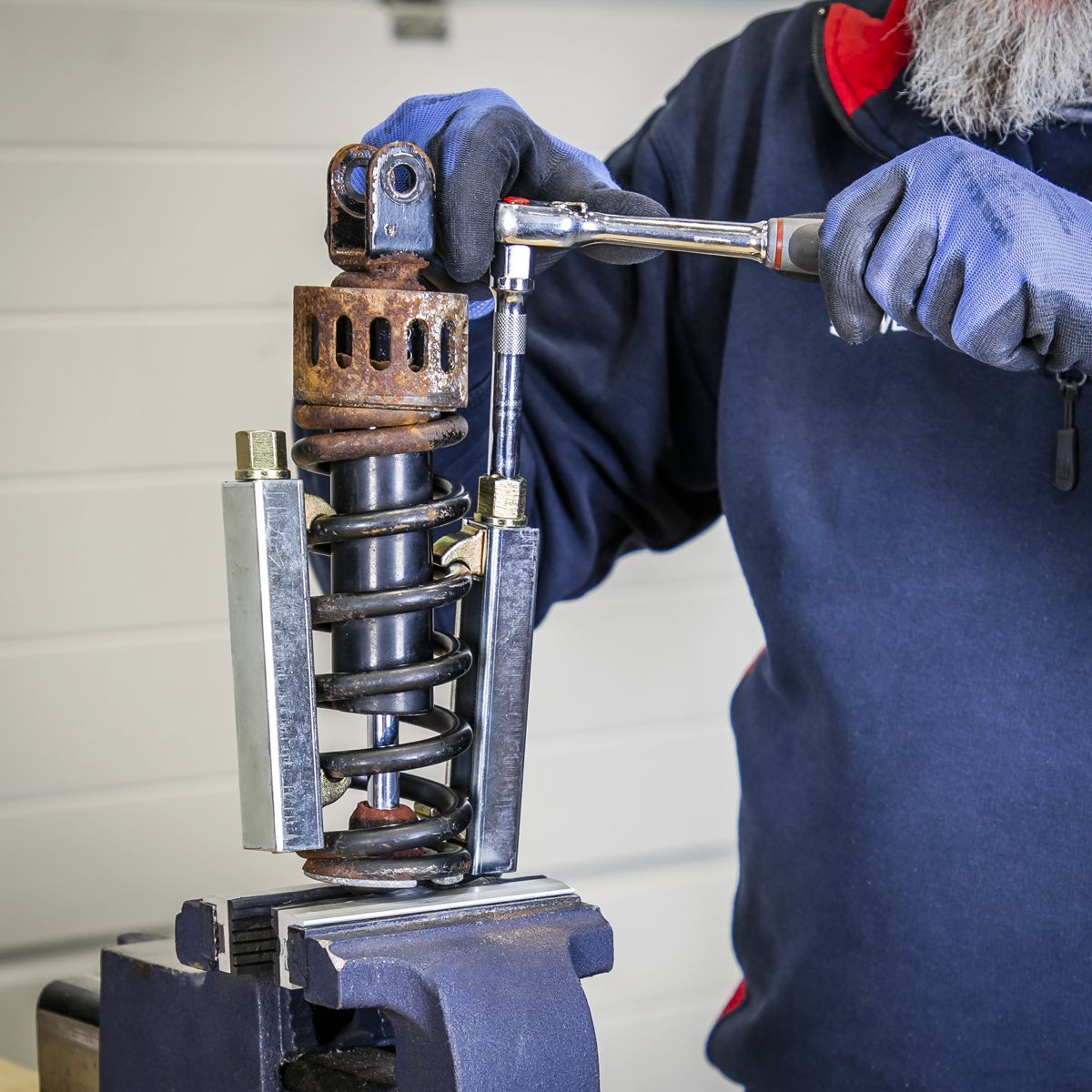 Sealey Motorcycle Coil Spring Compressor - Image 5