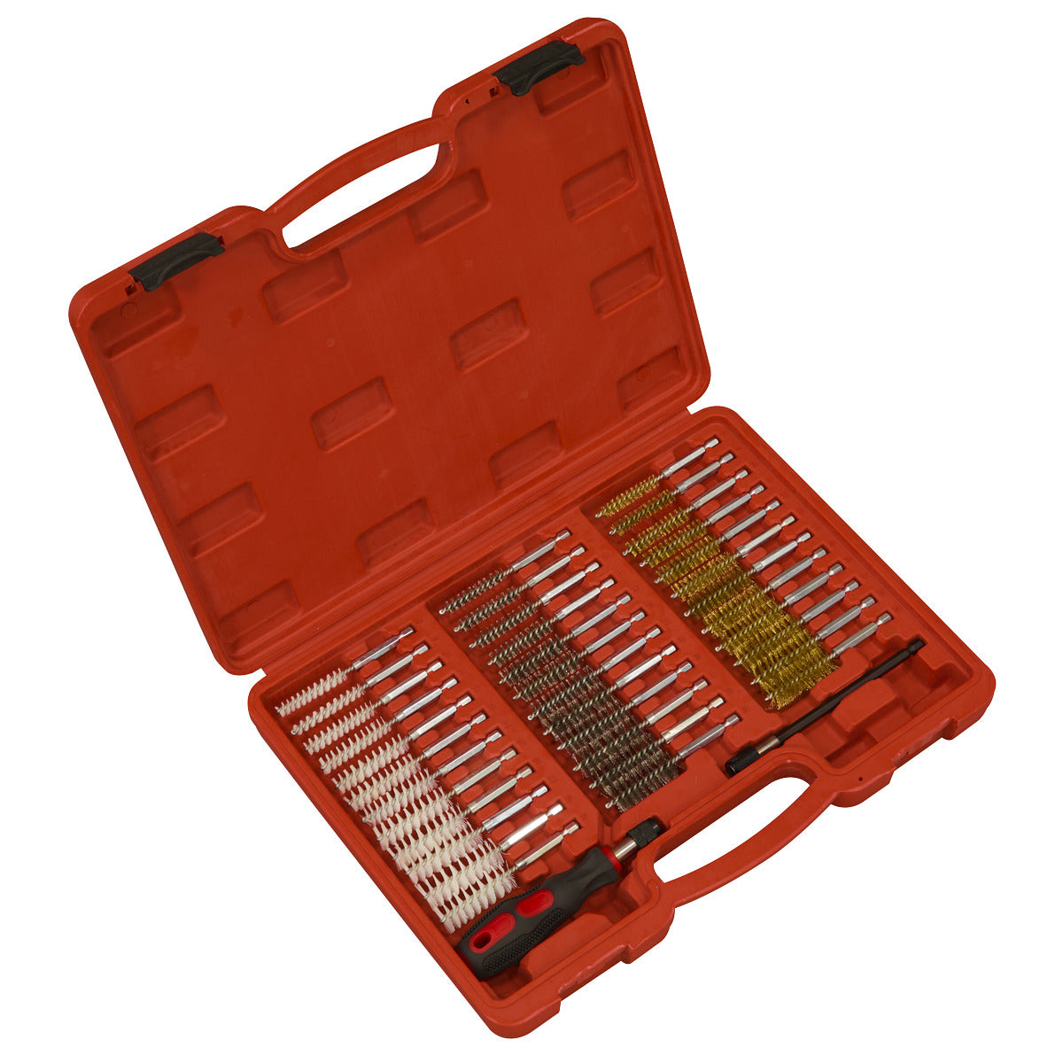 Sealey Injector Bore Cleaning Brush Set 38pc VS1910