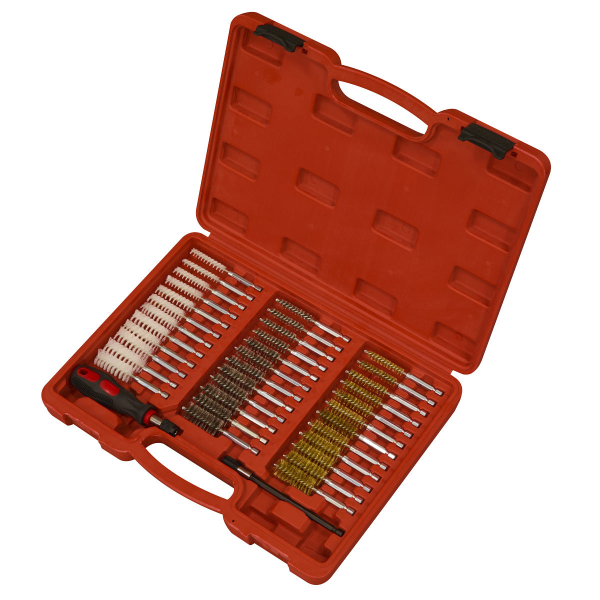 Sealey Injector Bore Cleaning Brush Set 38pc VS1910