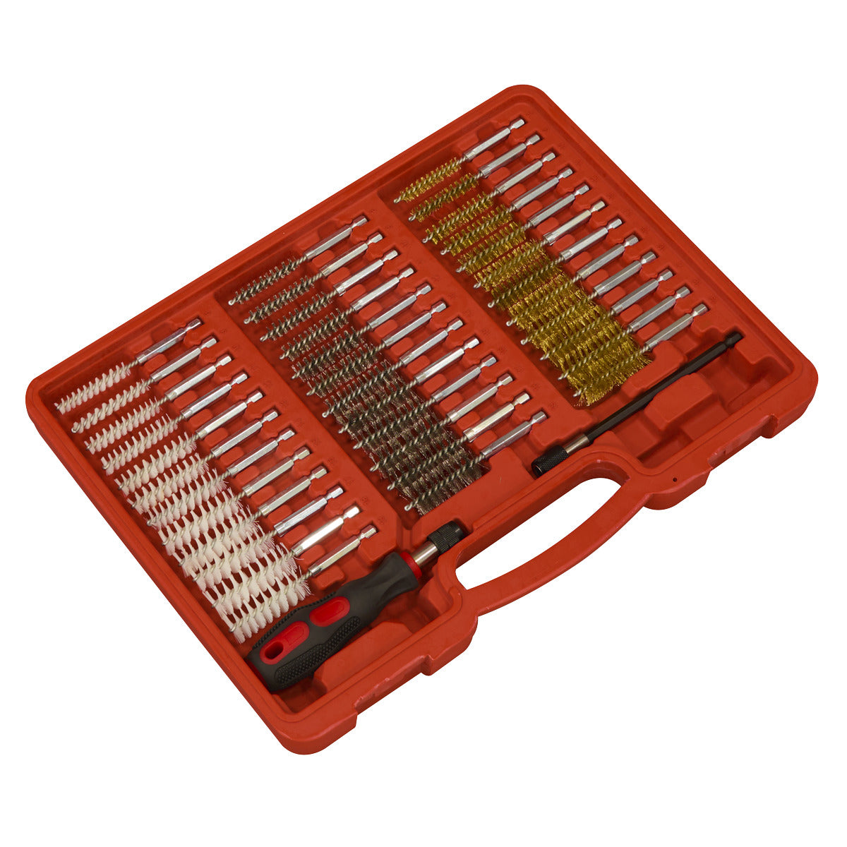 Sealey Injector Bore Cleaning Brush Set 38pc VS1910
