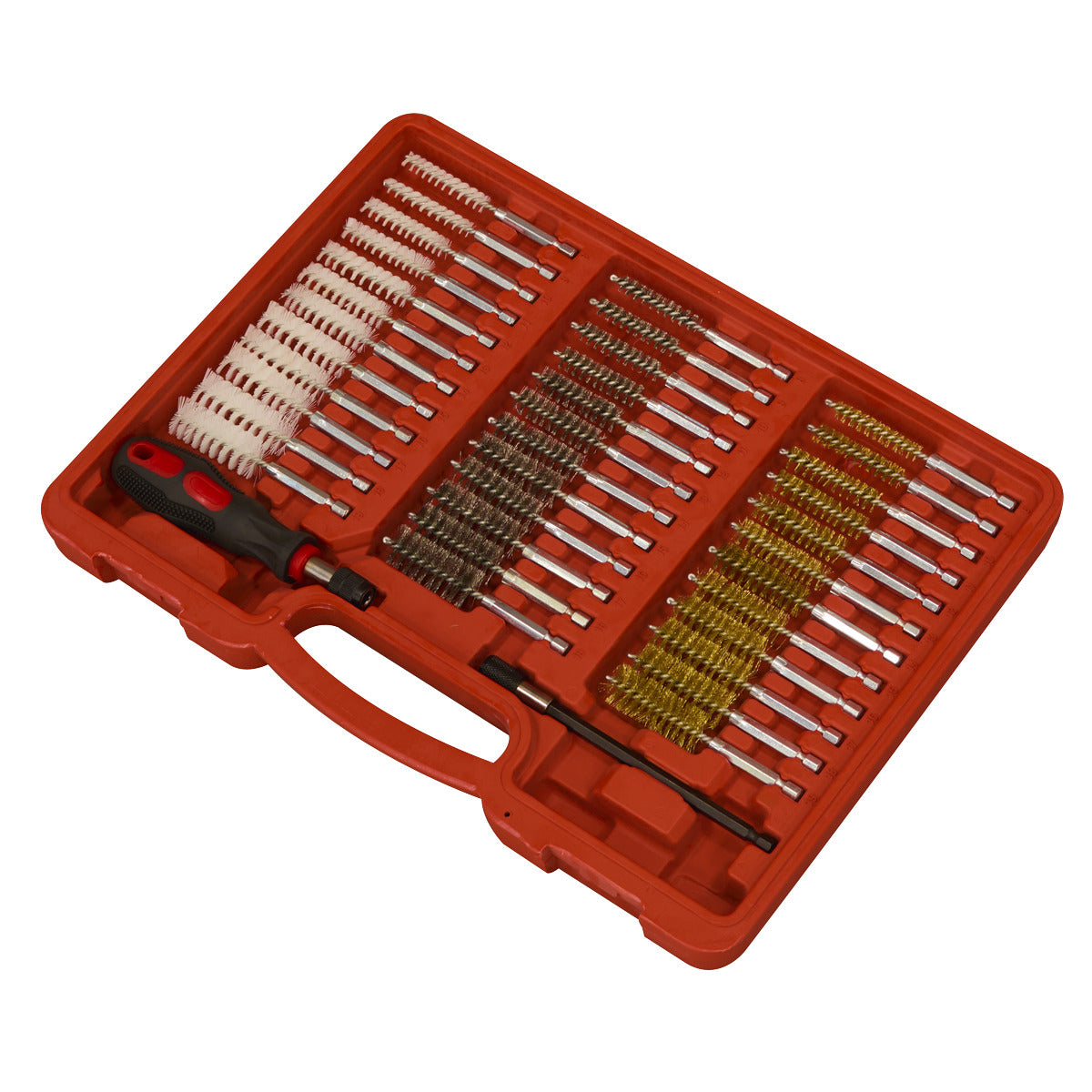 Sealey Injector Bore Cleaning Brush Set 38pc VS1910