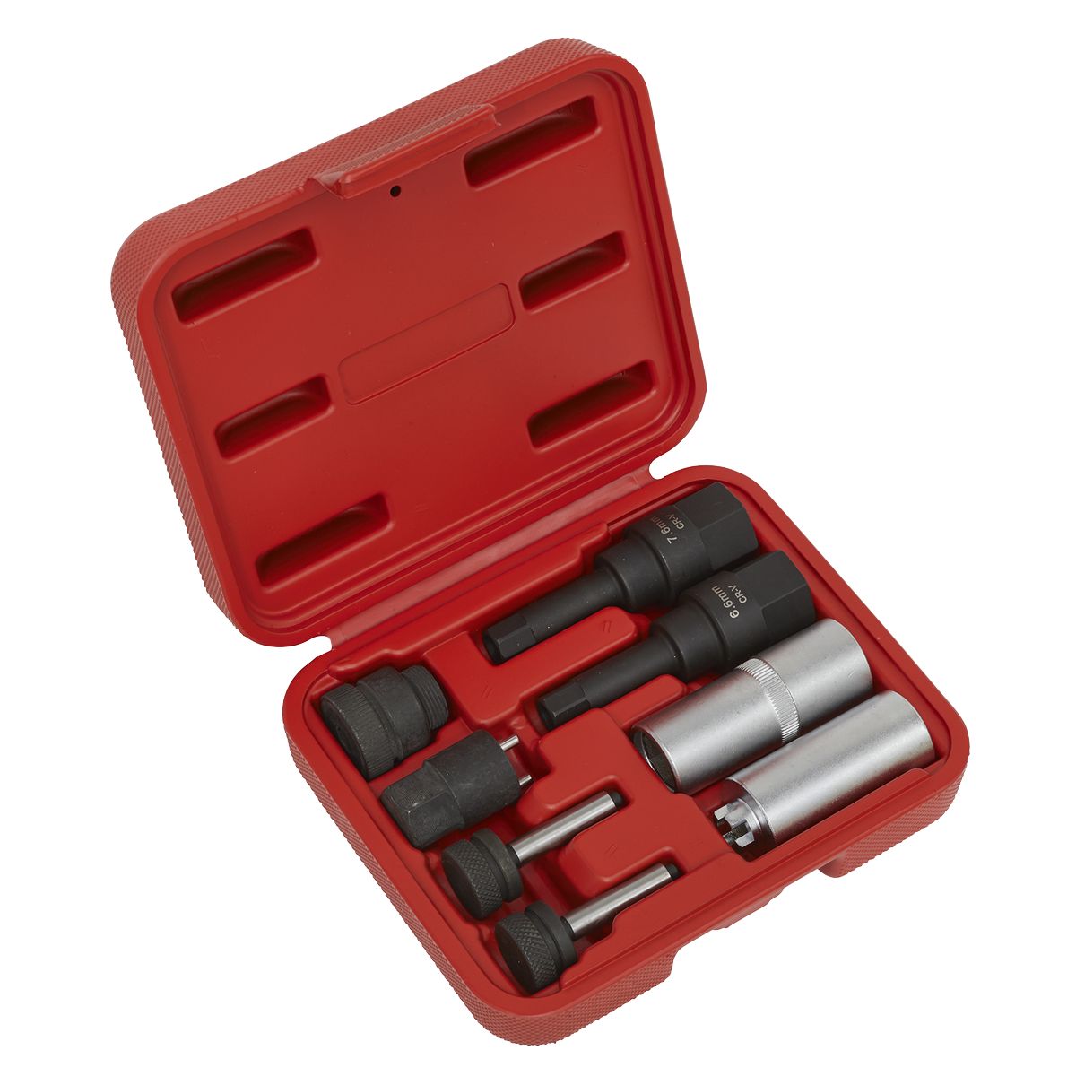 Sealey Diesel Injector Repair Socket Set 8pc - Image 1