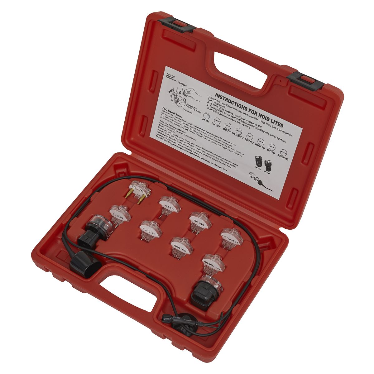 Sealey Noid Light/IAC Test Set 11pc - Image 3