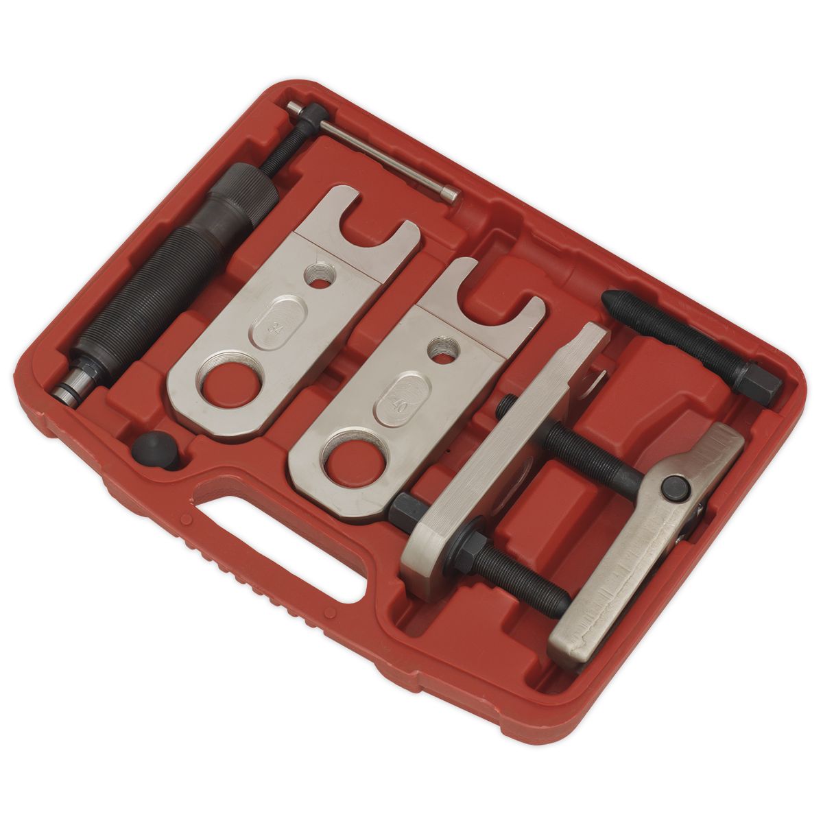 Sealey Hydraulic/Manual Ball Joint Splitter for Commercial Vehicles 9pc - Image 3
