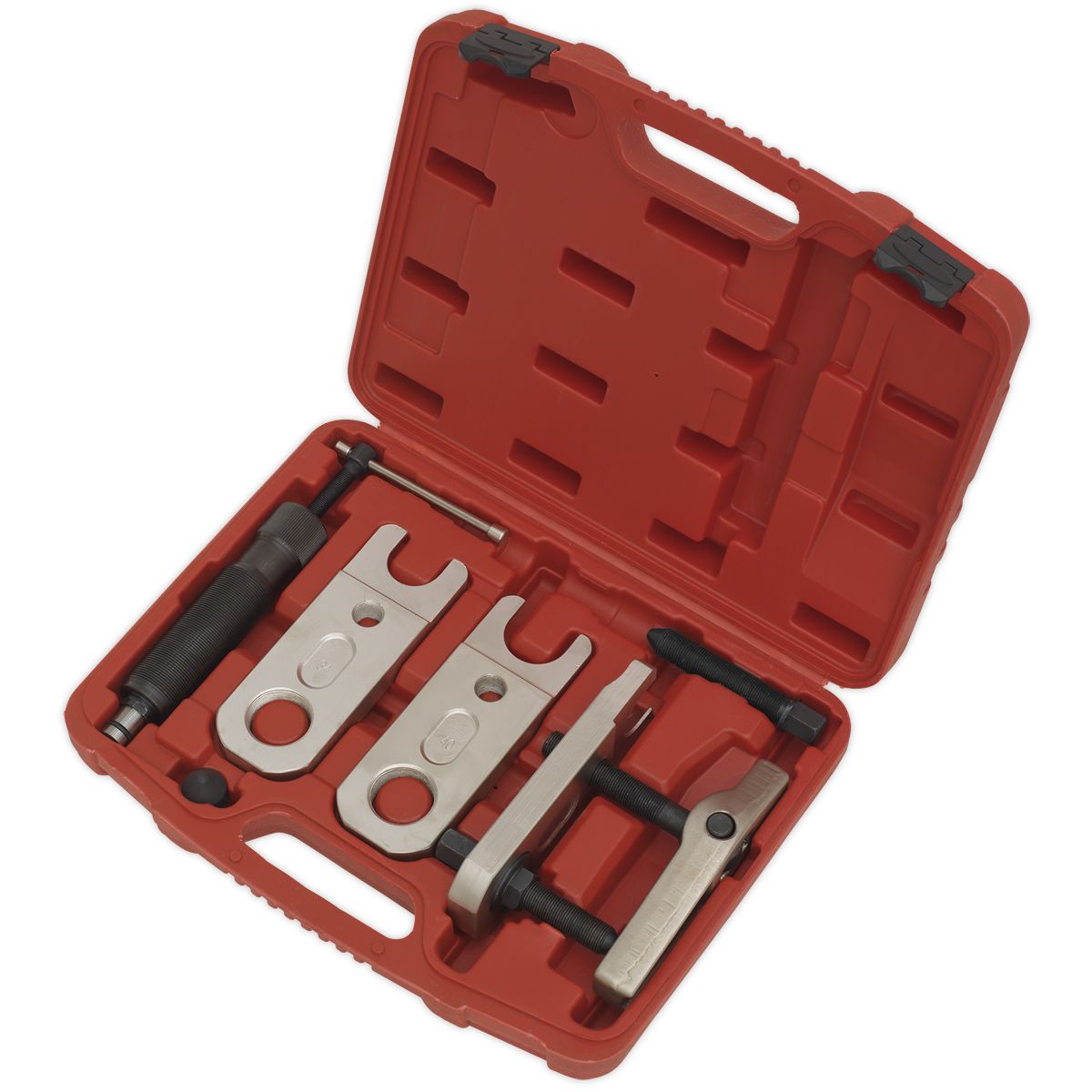 Sealey Hydraulic/Manual Ball Joint Splitter for Commercial Vehicles 9pc - Image 4