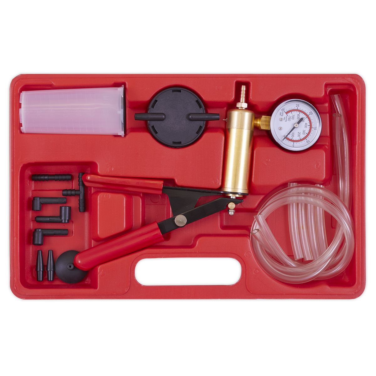 Sealey Vacuum Tester & Brake Bleeding Kit - Image 3