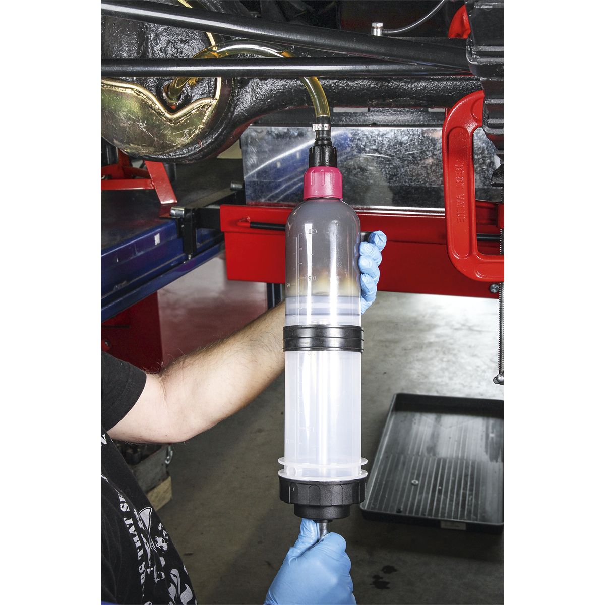 Sealey Oil Inspection Syringe 1.5L - Image 3