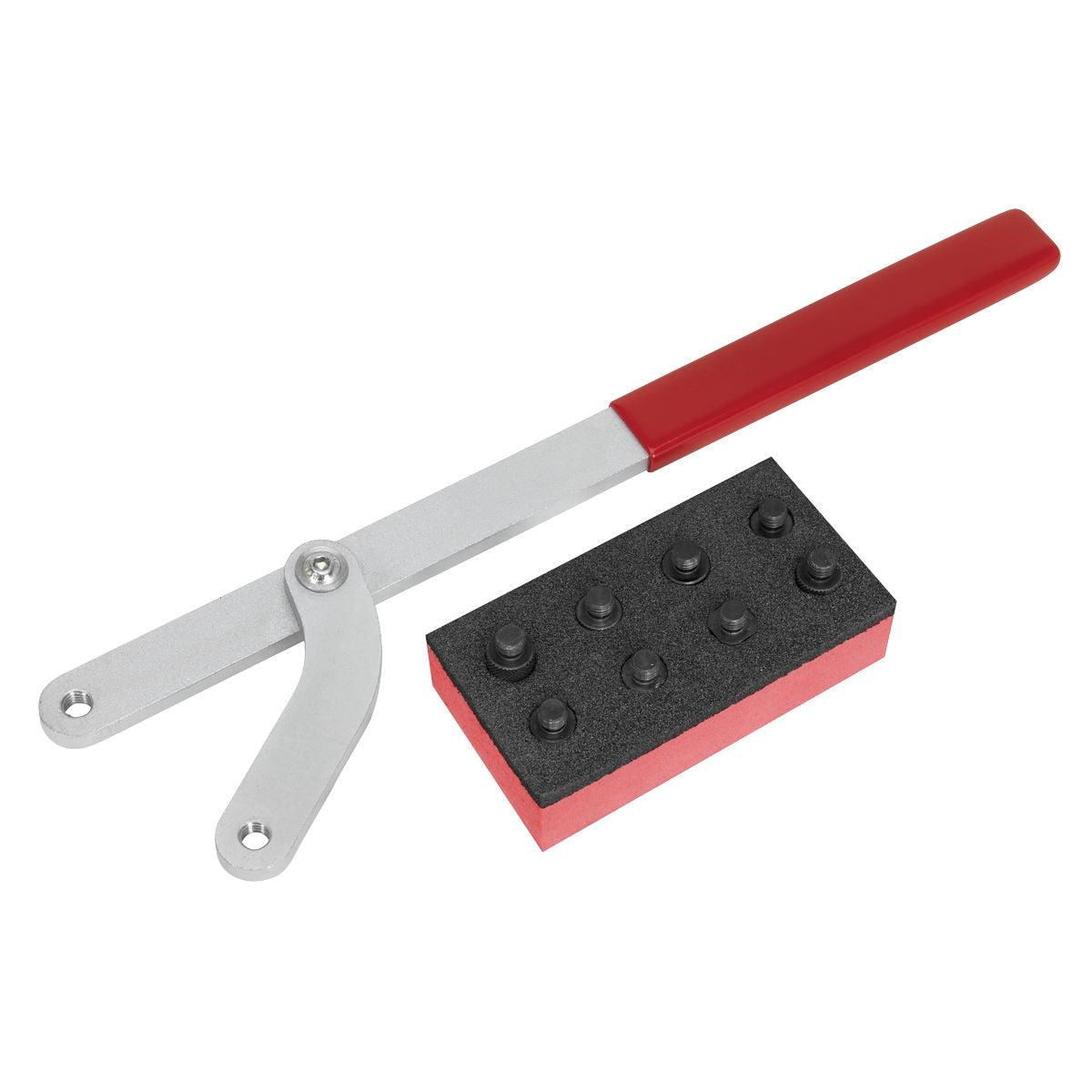 Sealey Universal Pulley & Fan Clutch Holder Set - Image 1
