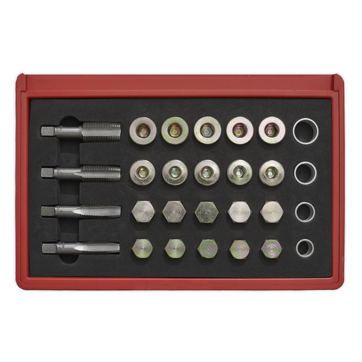 Sealey Drain Plug Thread Repair Set - Image 4