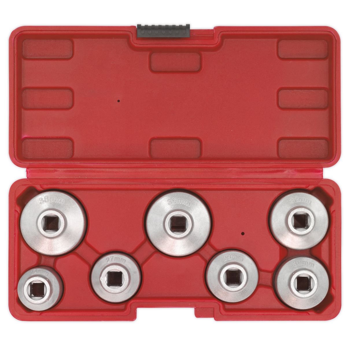 Sealey Oil Filter Cap Wrench Set 7pc - Image 3