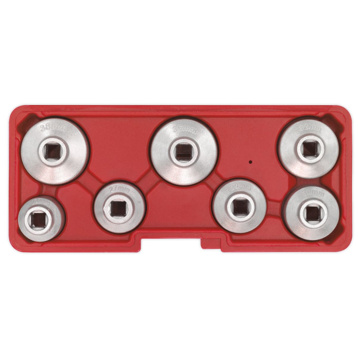 Sealey Oil Filter Cap Wrench Set 7pc - Image 6