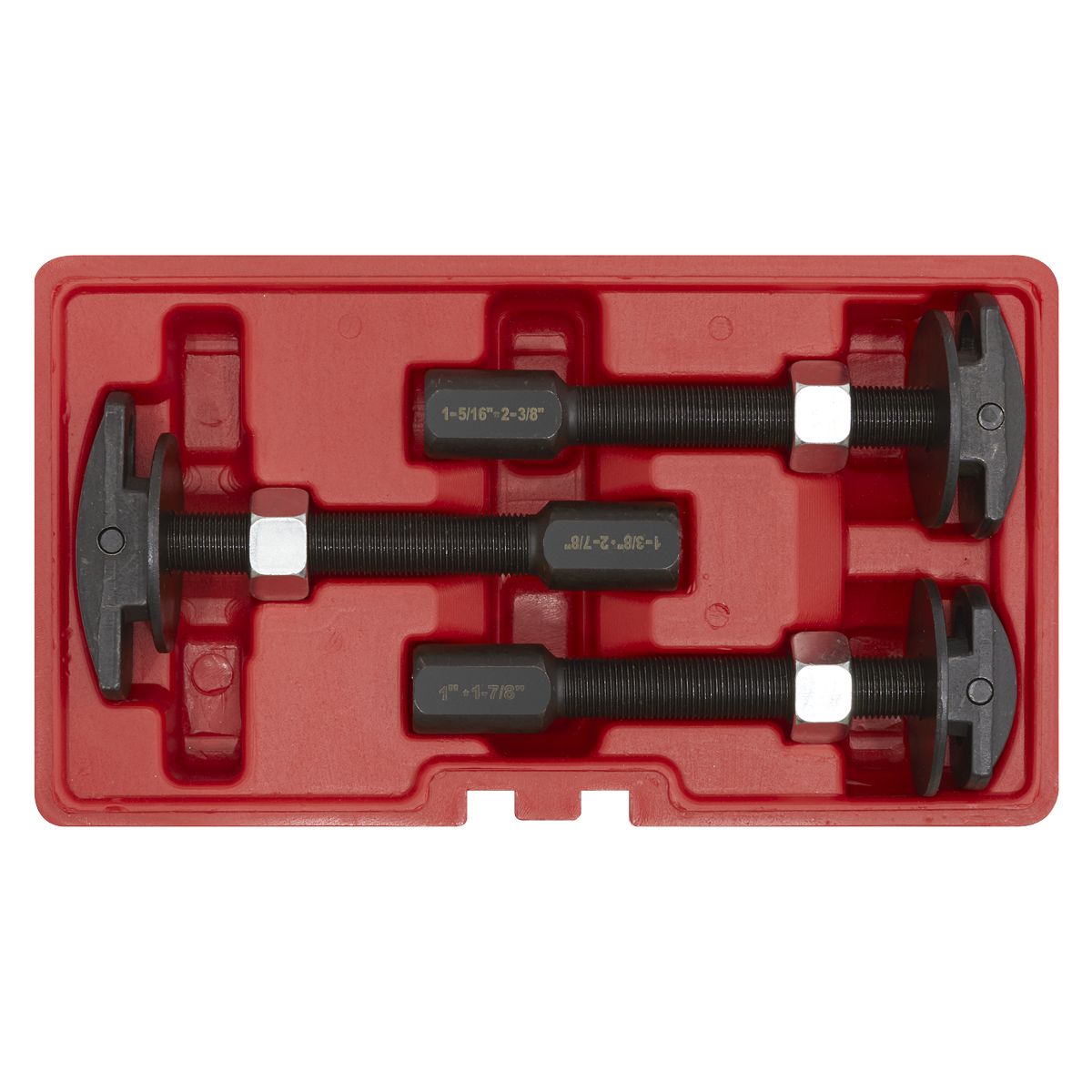 Sealey Axle Bearing Puller Set 3pc - Image 3