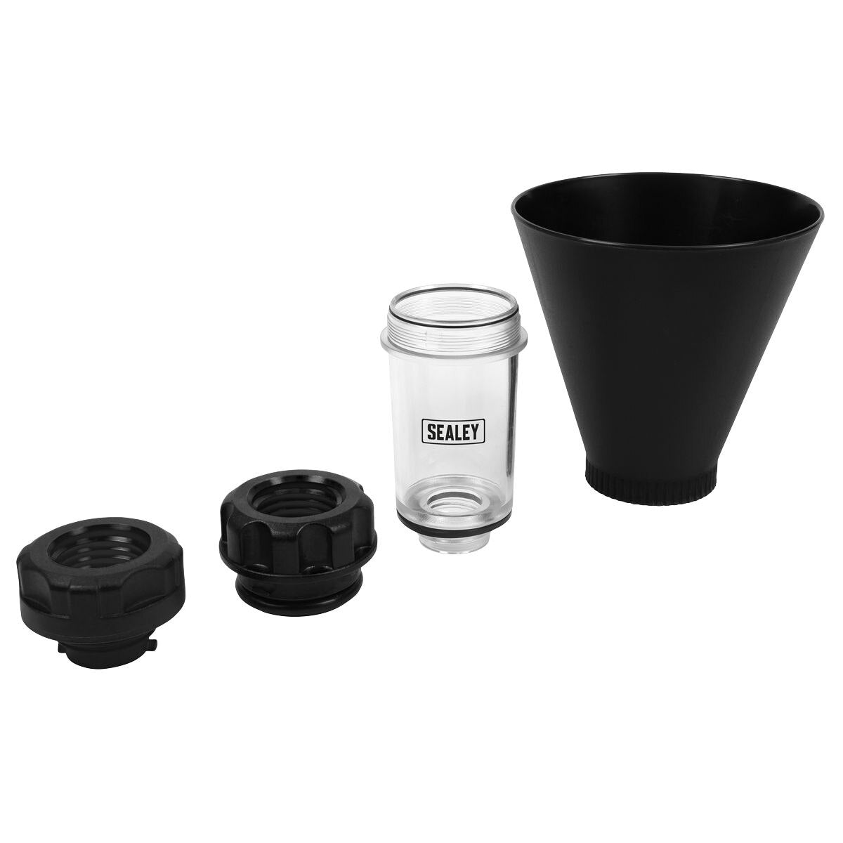 Sealey Engine Oil Funnel Set for Renault/Nissan 4pc - Image 3