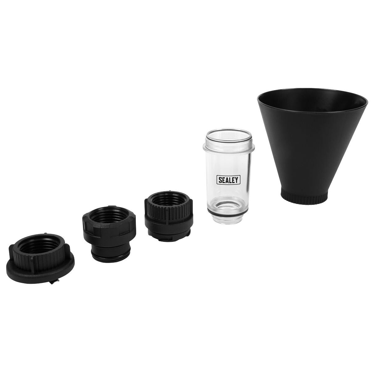 Sealey Engine Oil Funnel Set for Audi/Seat/Skoda/Volkswagen 5pc - Image 6