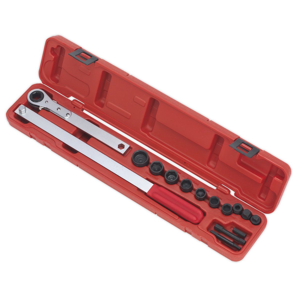 Sealey Ratchet Action Auxiliary Belt Tension Tool Kit - Image 6