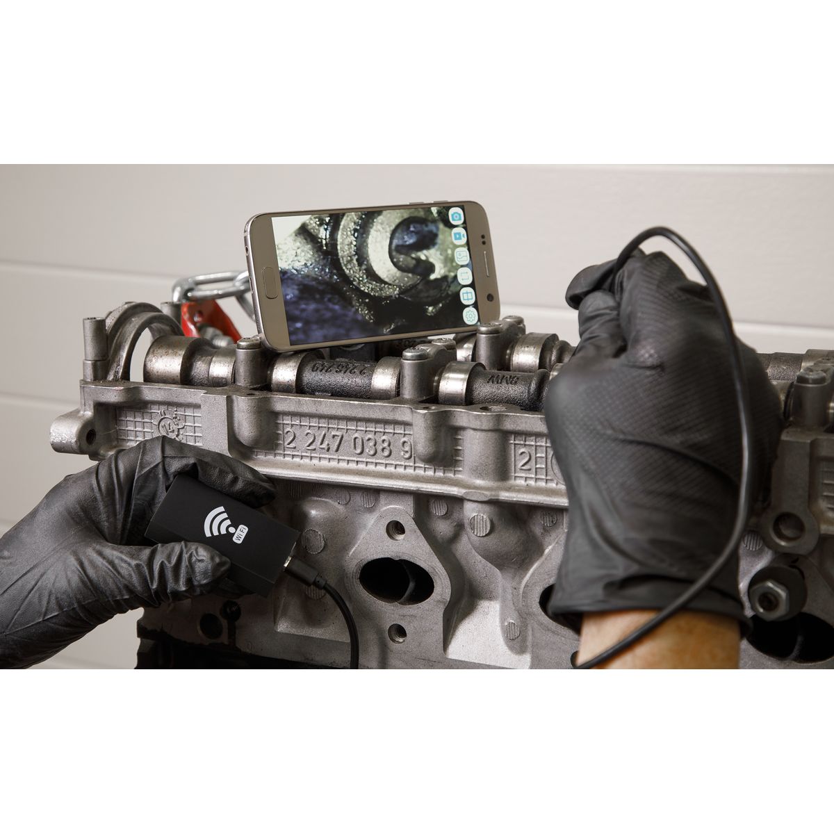 Sealey Wi-Fi Borescope 8mm - Image 6
