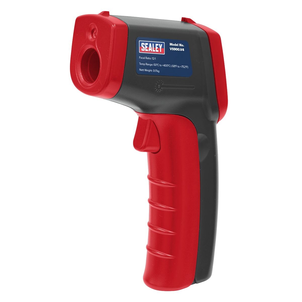 Sealey Infrared Laser Digital Thermometer 12:1 - Image 2